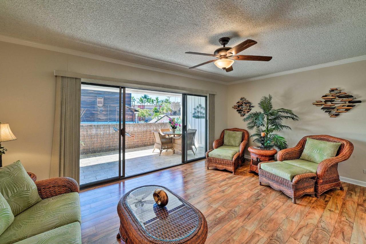 Downtown Air Conditioned Condo Walk To Beaches Kailua-Kona Exterior foto